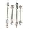 1/2Pcs Solid Axle Hub With Bearings Front And Rear Axles For Mountain Bike Bicycle Axle Core With 6200Rs Bike Parts