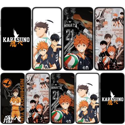 Kryt pro iPhone 16 15 Xiaomi Redmi Note 14 13 12 11 Pro Max 16e Samsung Galaxy S25 S24 S23 Moto OPPO Huawei karasuno Haikyuu Shoyo Hinata Pouzdro na telefon