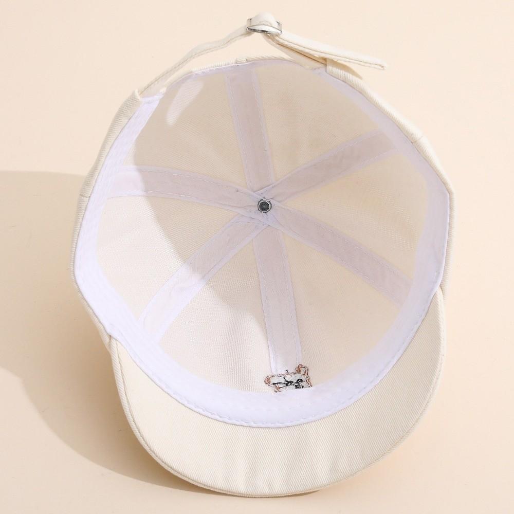 Casual Baby Baseball Hat Cartoon Bear Embroidery Sunshade Hat Fashion Duck Tongue Hat  Baby