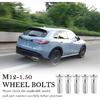 5PCS M12X1.50 Wheel Stud 90113S5H005 610-269,Steel Wheel Bolts,Replacement Wheel Lug Stud Kit Compatible With Acura Honda