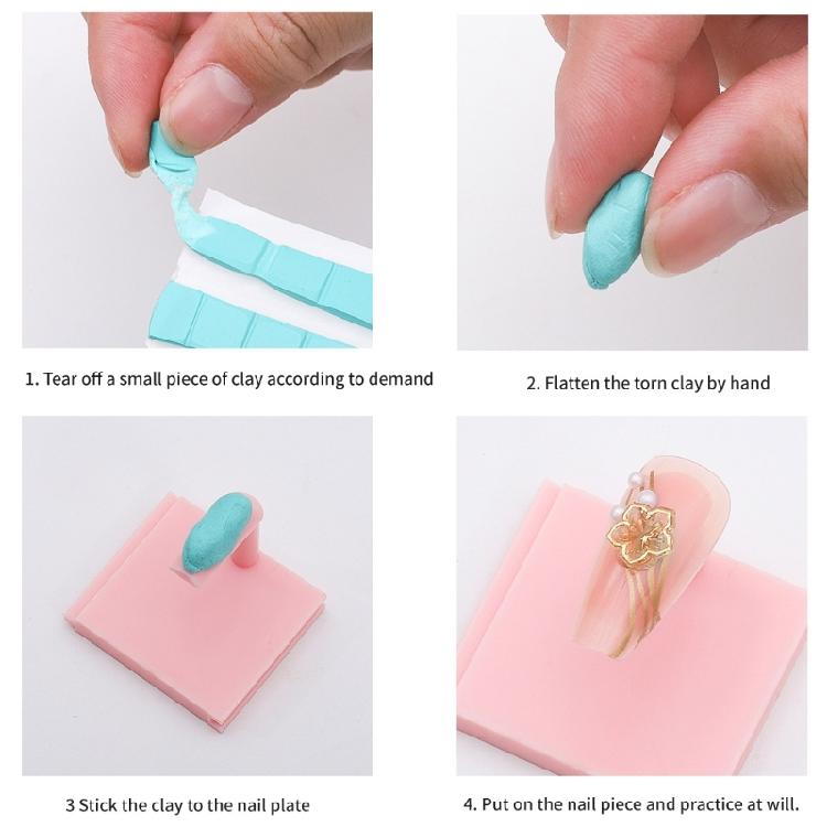 Nail Stand for Press On Nail Tips Practice Holder False Nails Tip Holder Nail Holder Manicures Tool