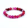Bracelet - SHOP-STORY - Amour et réconciliation - Agate Rose - 8 mm - Mixte