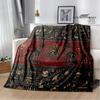 3D Egyptian Pharaoh Oracle Black Cat Printed Blanket Warm Flannel blankets Home bed linings blankets for beds Birthday Gift