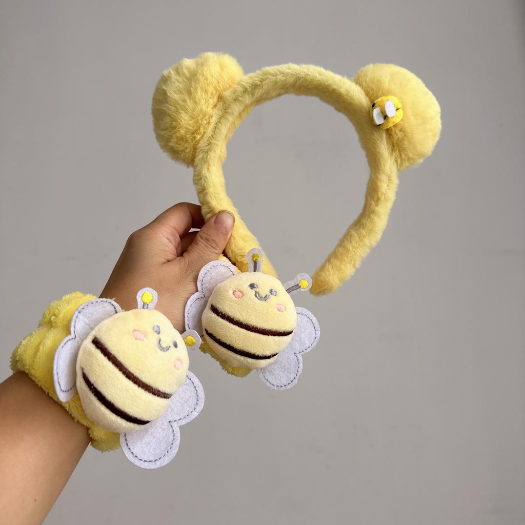 Plush Bear Ear Hairhoop Cartoon Ear Headband Cosplay Costume Halloween Party Lovely Headdress Adult Kids Funny Barrettes