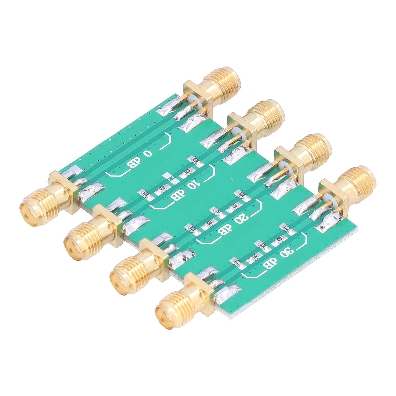 

RF Fixed Attenuator DC4.0GHz SMA Double Female Head 200mW 50 Ohm RF Attenuator Module
