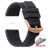 20/22/24mm for Rolex Rubber Strap for Omega Universal Men Silicone Watch Band for Seiko Quick Release Sport Waterproof Wristband