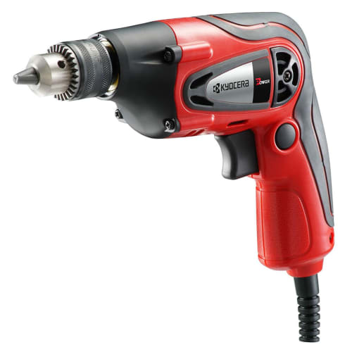 Kyocera (formerly Ryobi) CD-6500 Drill (6.5mm for Iron, 9mm for Wood) 648651A [Perfect for a Wide Range of Applications, from Home Repairs To Crafts]