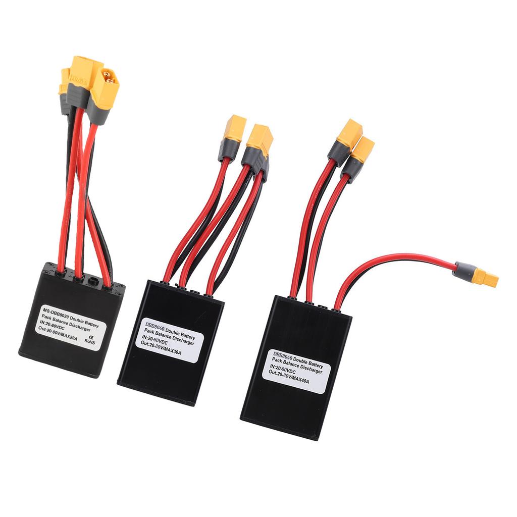Double Battery Discharge Converter XT61 Interface DC11-71V Output Dual Battery Parallel Module Adapter for 111-1111W Motor