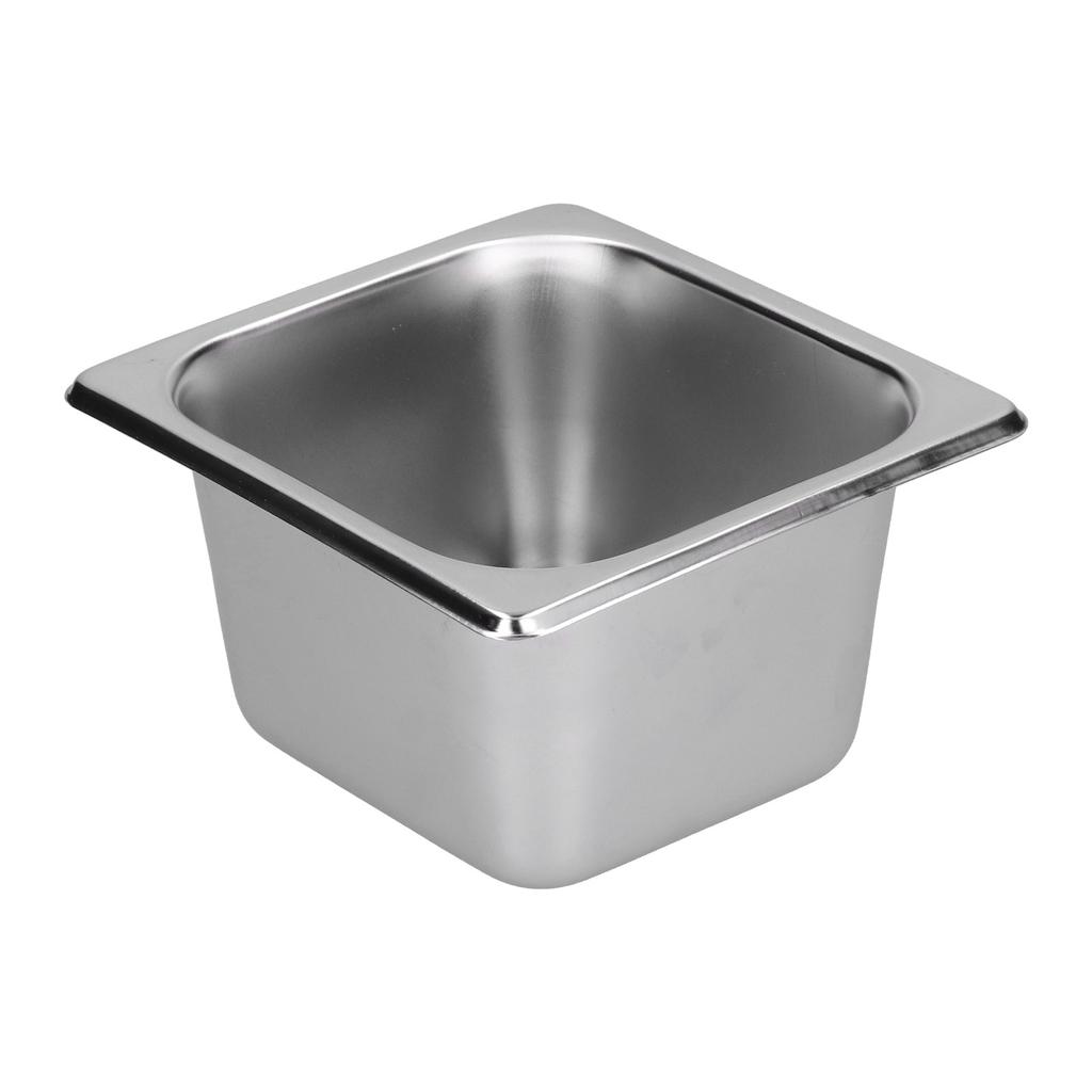 Stainless Steel Basin Food Bowl Buffet Basin Insulation Counter Basin for Home Canteen Meal Hotels