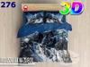 3D cotton satin bedding 160x200cm ALPS