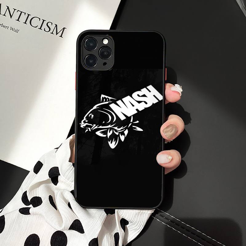 Nash Fishing Art Phone Case for iPhone 11 12 13 Mini Pro XS MAX 8 7 6 6S Plus X 5S SE 2020 XR Case