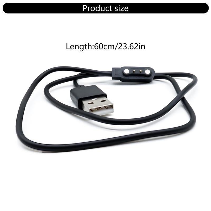 Magnetic USB Charging Cable For RS4/LS05/W26 Smartwatch Replacement Charging Dock Stand Accessories Charging Adapter