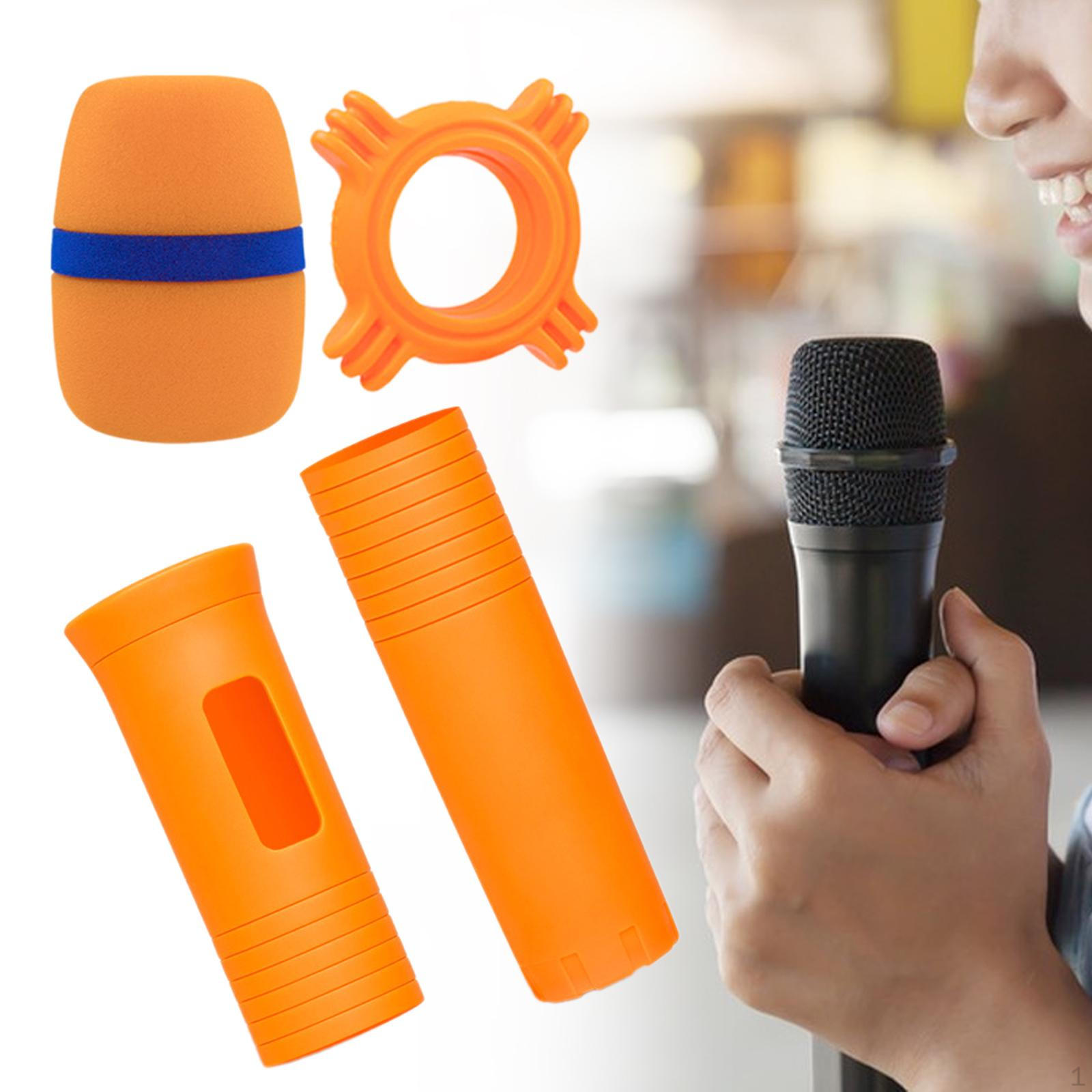 

Защитный чехол для беспроводного портативного микрофона, аксессуары универсального размера, предотвращающие падение, предотвращающие столкновения