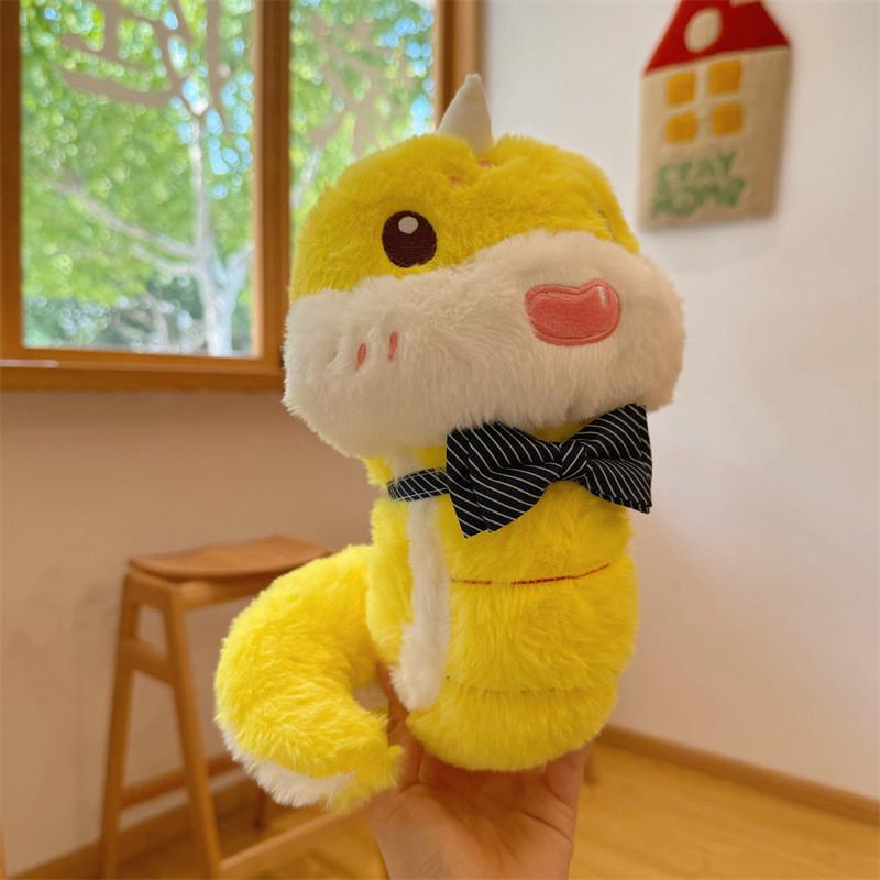 Adorable Dragon Year Plush Snake Baby Doll For Kids Festive Gift Unique Design