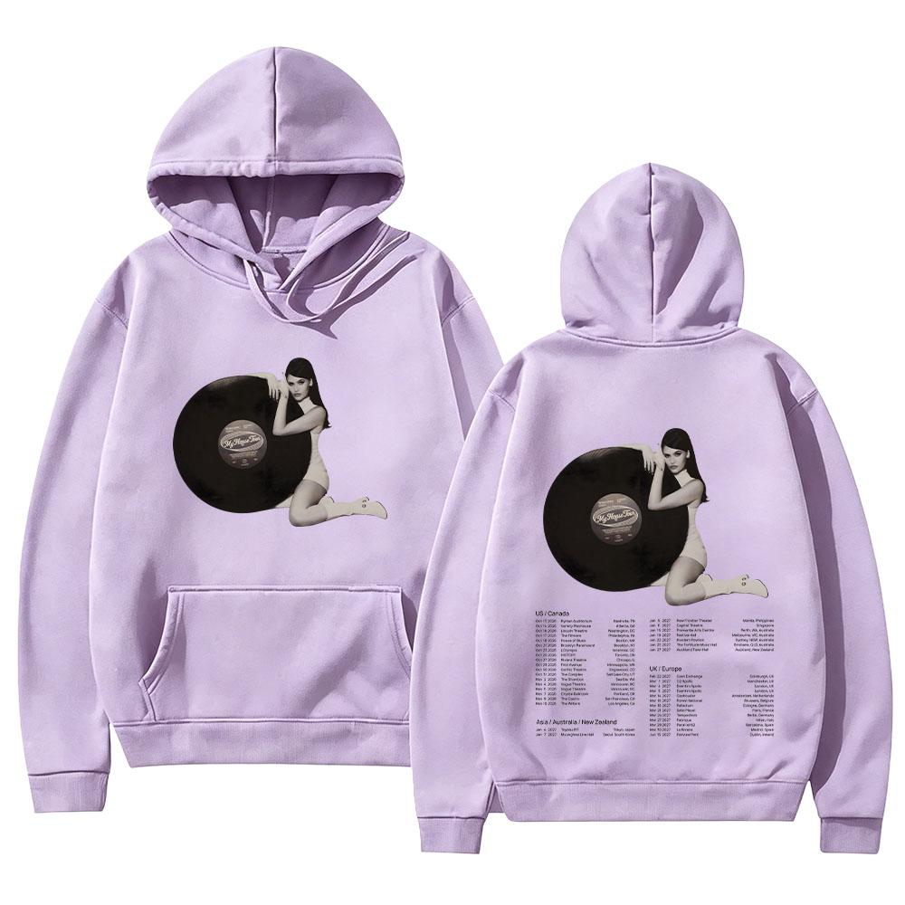 Sienna Spiro My House Tour Hoodies Vintage Graphic Print Sweatshirts Women Aesthetic Street Style Pullover Unisex Y2K Streetwear