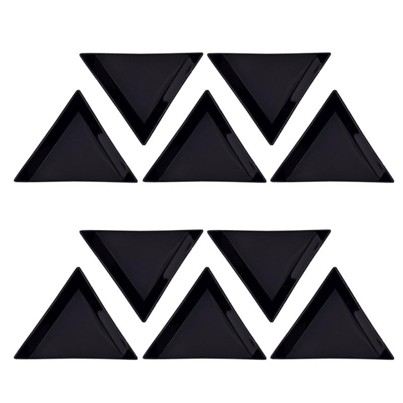 10 Stück Perlen Kunst Bohrmusterplatten Tragbares Zubehör zum Sortieren und Aufbewahren von Perlen Heim- oder Studiogebrauch Organisation