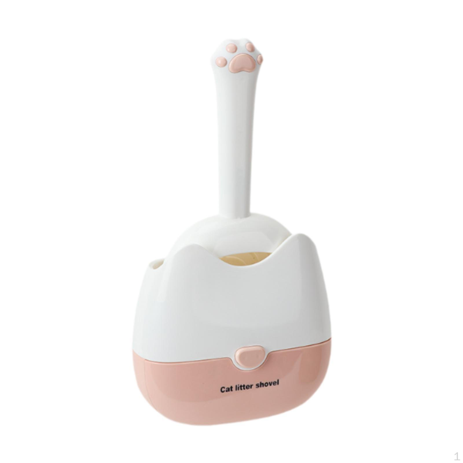 

Кошка с держателем, Совки для питомцев, Сито для песка для лотка розовый