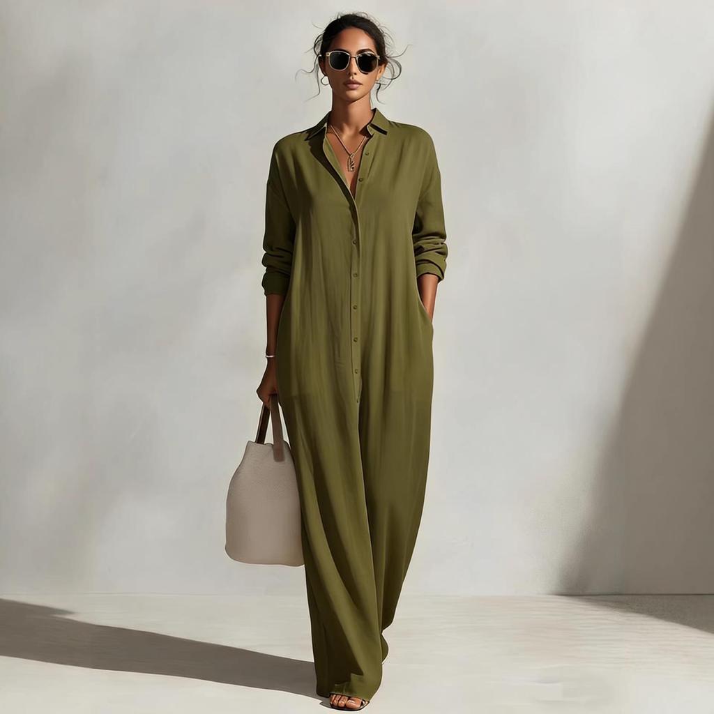 2026 Women's Fashion Casual Long Sleeve Cardigan and Skirt Dress