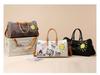 Trendy Graffiti Travel Bag: New Fashion Casual Luggage with Wet/Dry Separation for Women