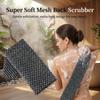 Soft Bath Towel Long Back Scrubber Gentle Skin Care Polyester Fiber