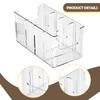 Belt Organizer Box Display Case Elegant Portable Multi Compartments Belts Holder for Hotel Shopping Mall Farmhouse Store Home