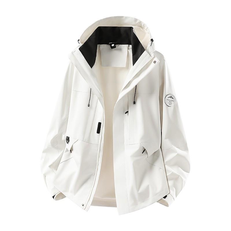 Womens 3-in-1 Hiking Jacket 2026 Lightweight Windproof Outdoor Shell With Removable Fleece Liner Small Stature