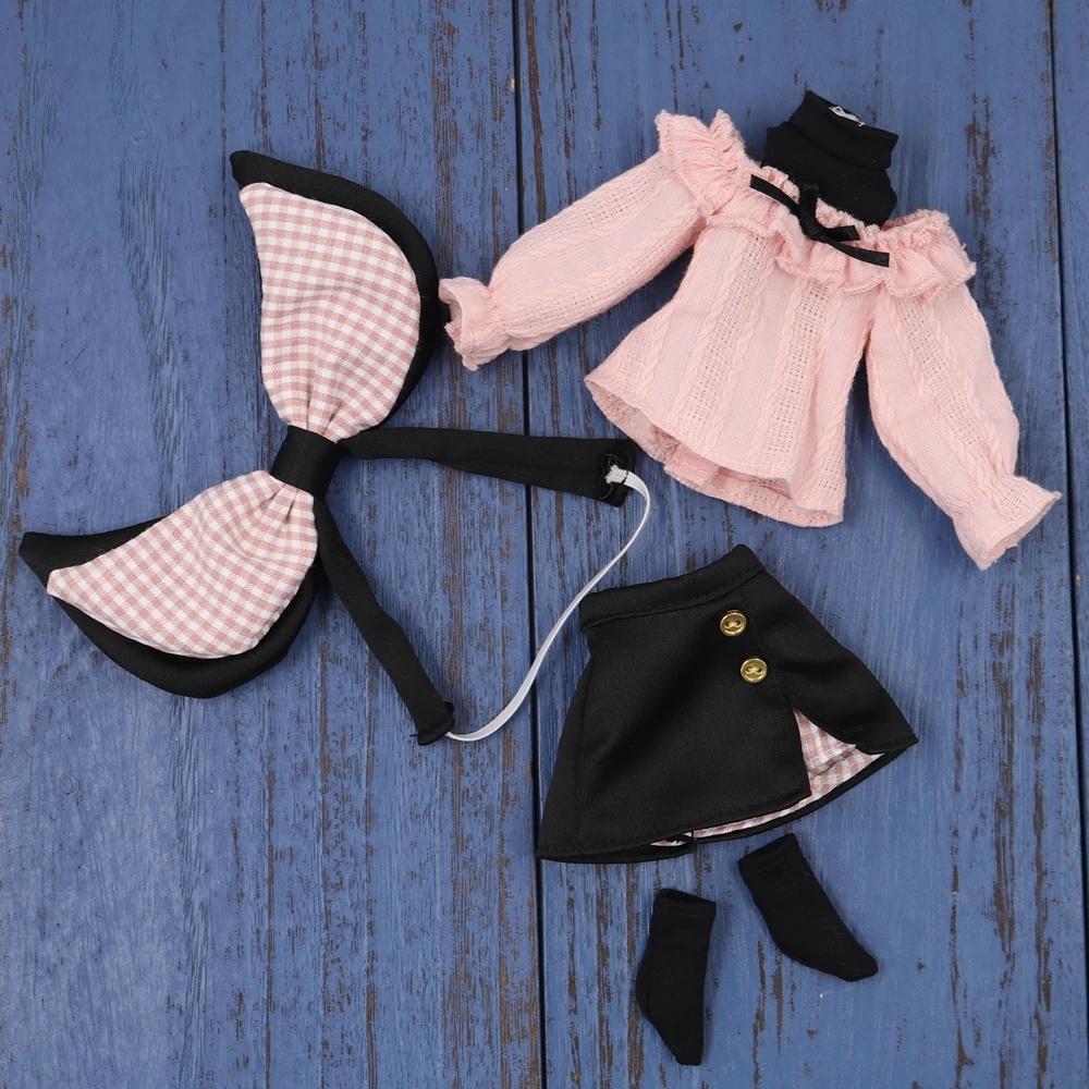 C Series Outfits For Blyth Doll Dress Cool Clothes Suit for 1/6 Bjd Azone S ICY DBS Jessi Five Monster High