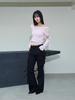 ITOV SEOUL Off-Shoulder Cutout Knit Pique