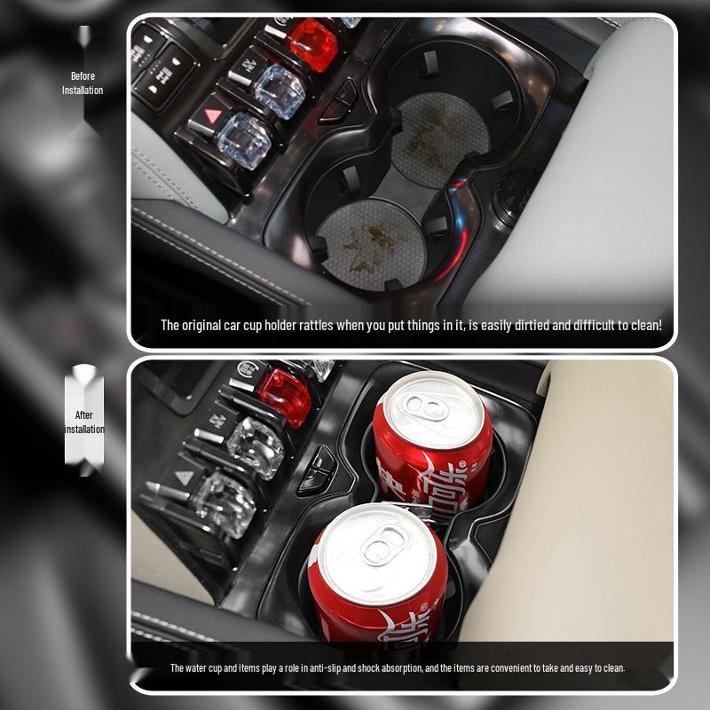 Applicable 23-25 Fangenbao Bao 5 Anti-Slip Center Console Cup Holder Cover for Car Interior.