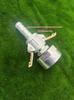 IBC Tote Quick Connector: Aluminum Alloy, Coarse Thread to 1", 1.5", 2" Insert Pipe Connector.