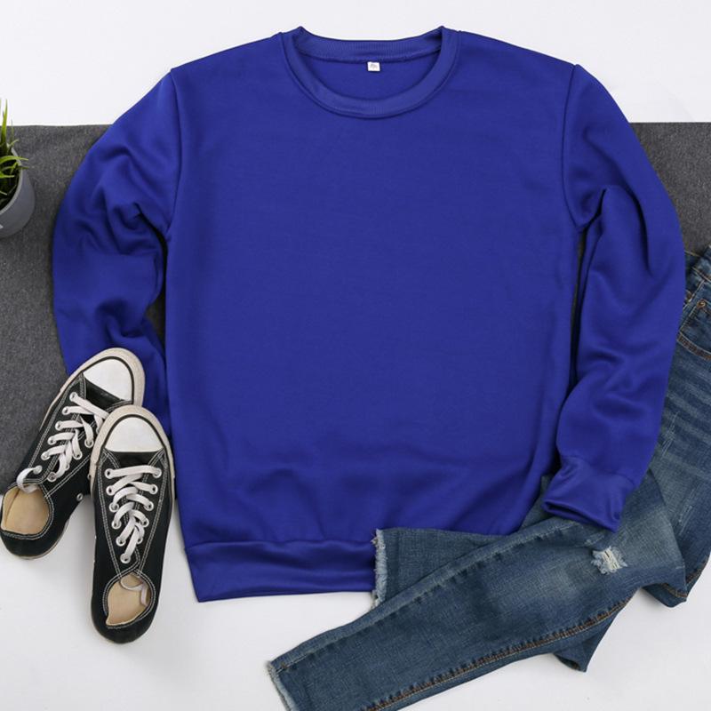 

Толстовка TEMU в европейском и американском стиле с круглым вырезом и индивидуальным принтом Осень/Зима, доступна сейчас Small синий