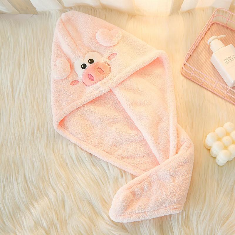 Coral Fleece Quick Dry Hair Towel