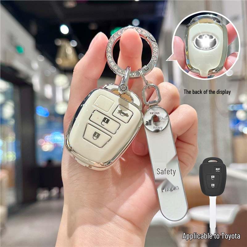 Toyota Key Cover for Corolla, RAV4, Camry, Vios, Highlander, Asia Dragon, Velanda