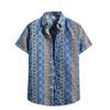 Hawaiian Men'S Short-Sleeved Beach Shirt 3D Printed Short-Sleeved Casual Shirt