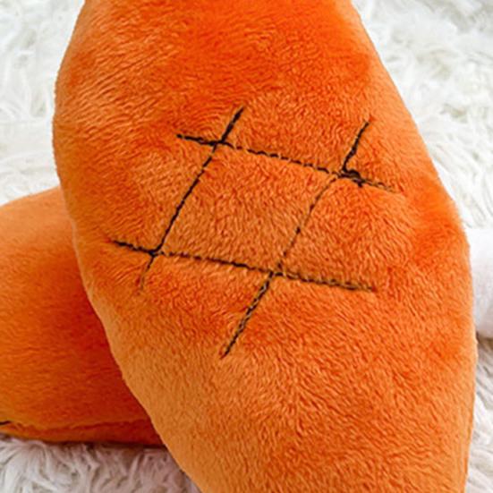 Plush Dog Toy Squeaky Stuffed Chicken Drumstick Dog Chew Toy Puppy Teething Toy for Small Medium Dogs