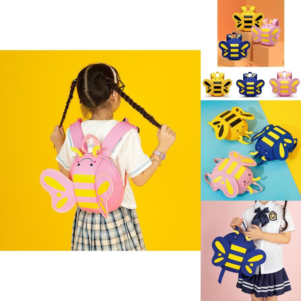 Toddler Childrens Animal Pattern Backpack With Lightweight Straps For Preschool