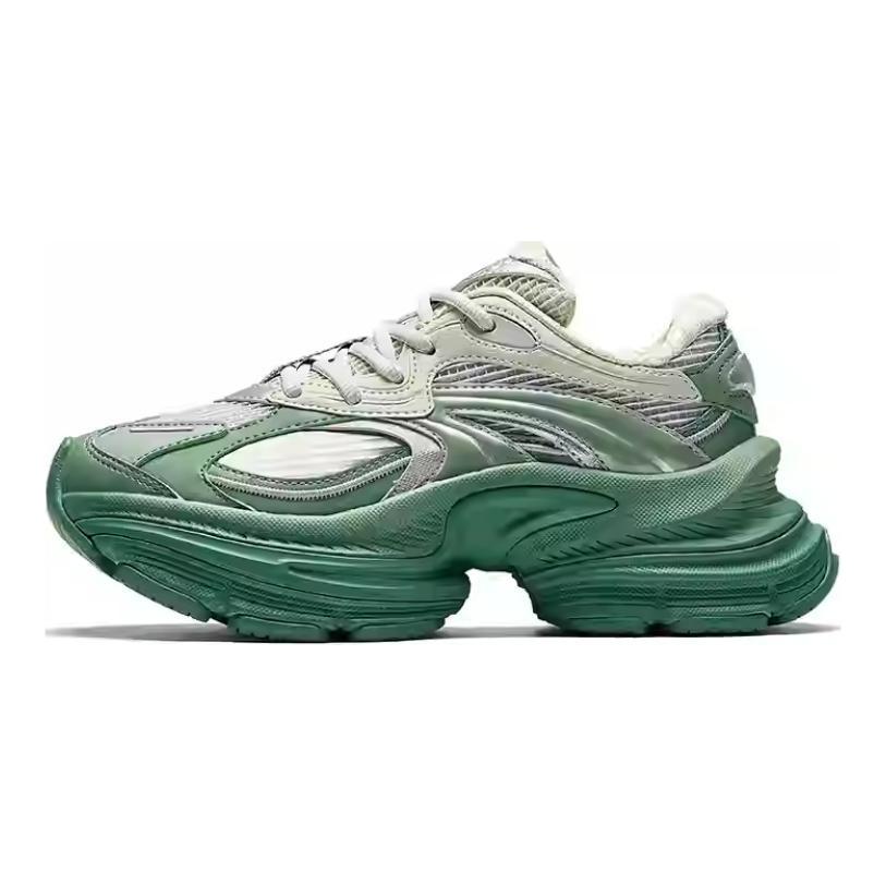 Anta Fuyiao 2 Peace Dove Fashion Comfortable Non-Slip Wear-Resistant Low-Top Dad Shoes Women sneaker Green 122518899X-5