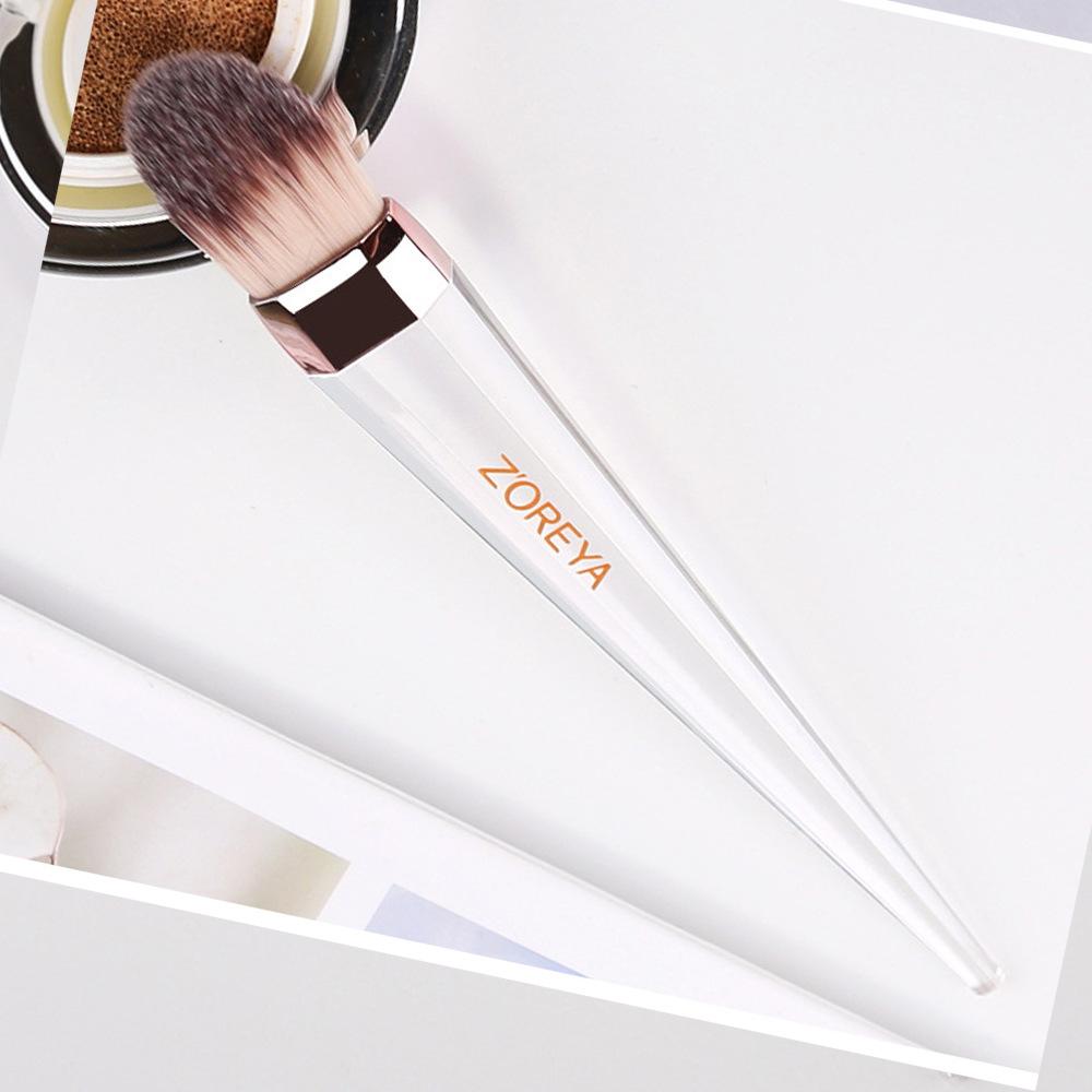 No. 55 Makeup Brush Storage Box, Portable Makeup Tool, Blush Brush, Foundation Brush, Portable Foundation Brush.