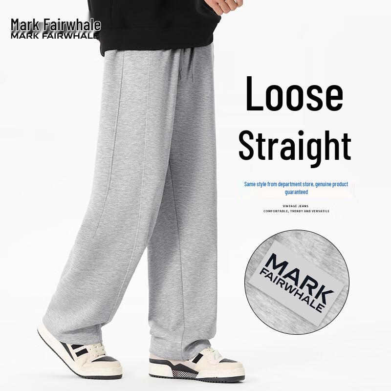 Mark Fairwhale Men's 2025 Fall Heavyweight Straight Leg Sweatpants