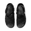 Jordan Beach Sandals Women's Black/White/Metal Silver IB8841-001