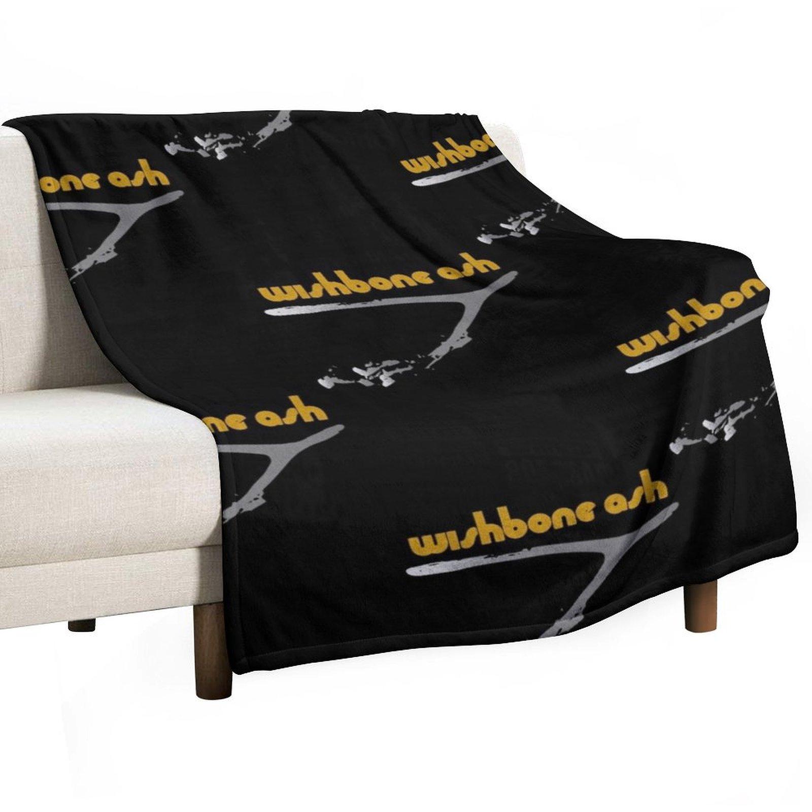 Wishbone Ash Throw Blanket Bed covers Hairys Summer Flannels Blankets 30x40in