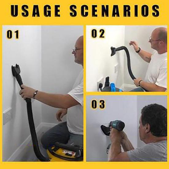 Hand-Free Drill Dust Collector Vacuum Attachment Electric Drill Dust Collecting Bowl Woodworking Hole Saw Household Power Drill Ash Catcher Dust