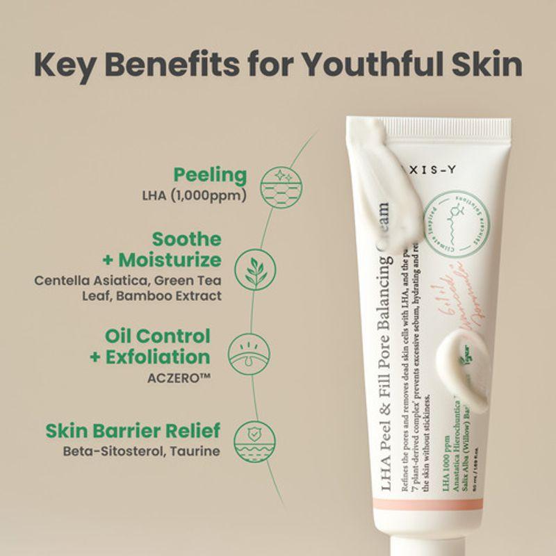 [AXIS-Y] LHA Peel & Fill Pore Balancing Cream 50ml