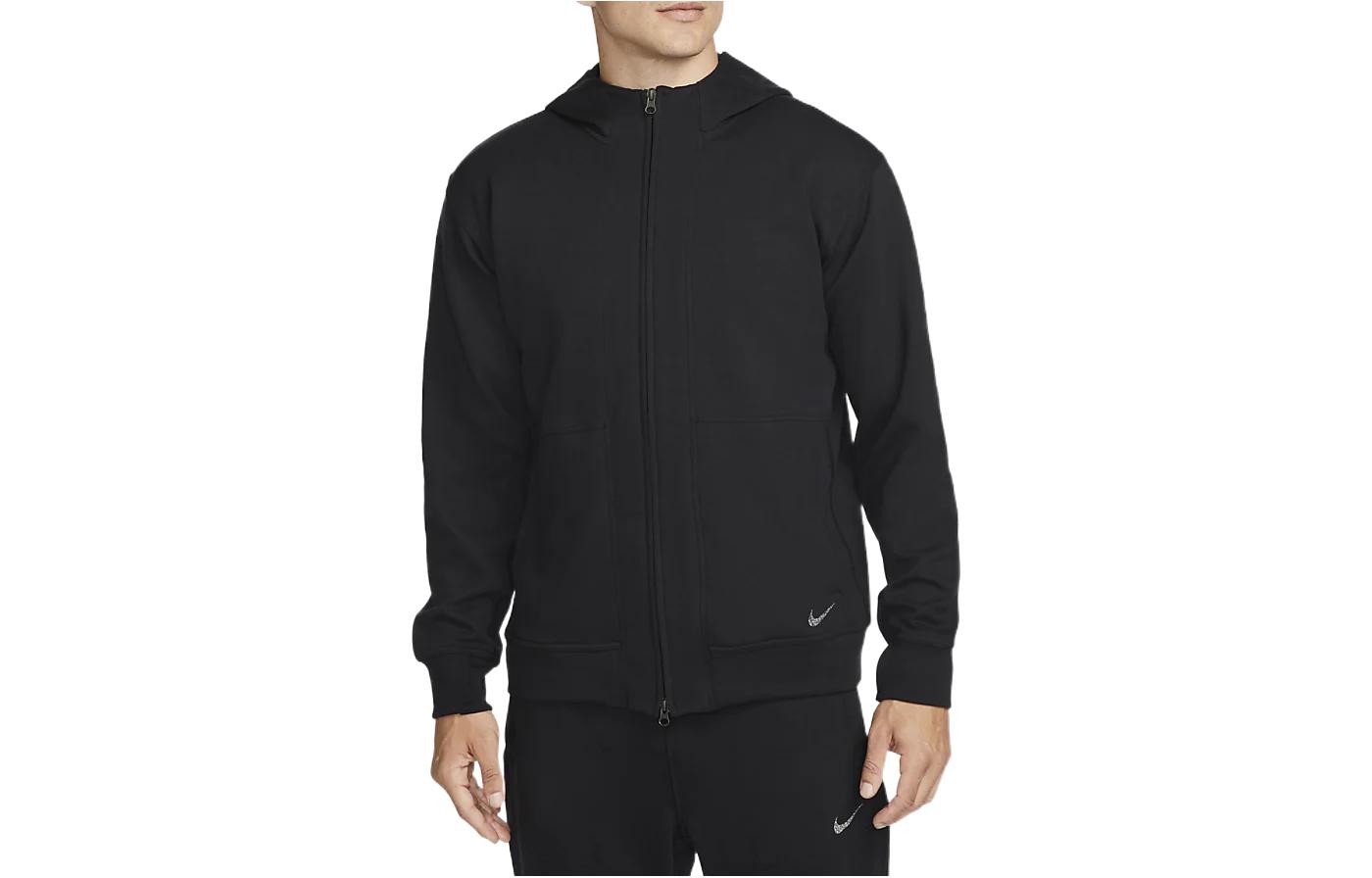 Nike Dri Fit Jackets Men s Black Hooded Moderate Other DQ4877-010 XXL