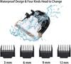 Dog Grooming Kit Clippers, Low Noise, Electric Quiet, Rechargeable, Cordless, Pet Hair Thick Coats Clippers Trimmers Set