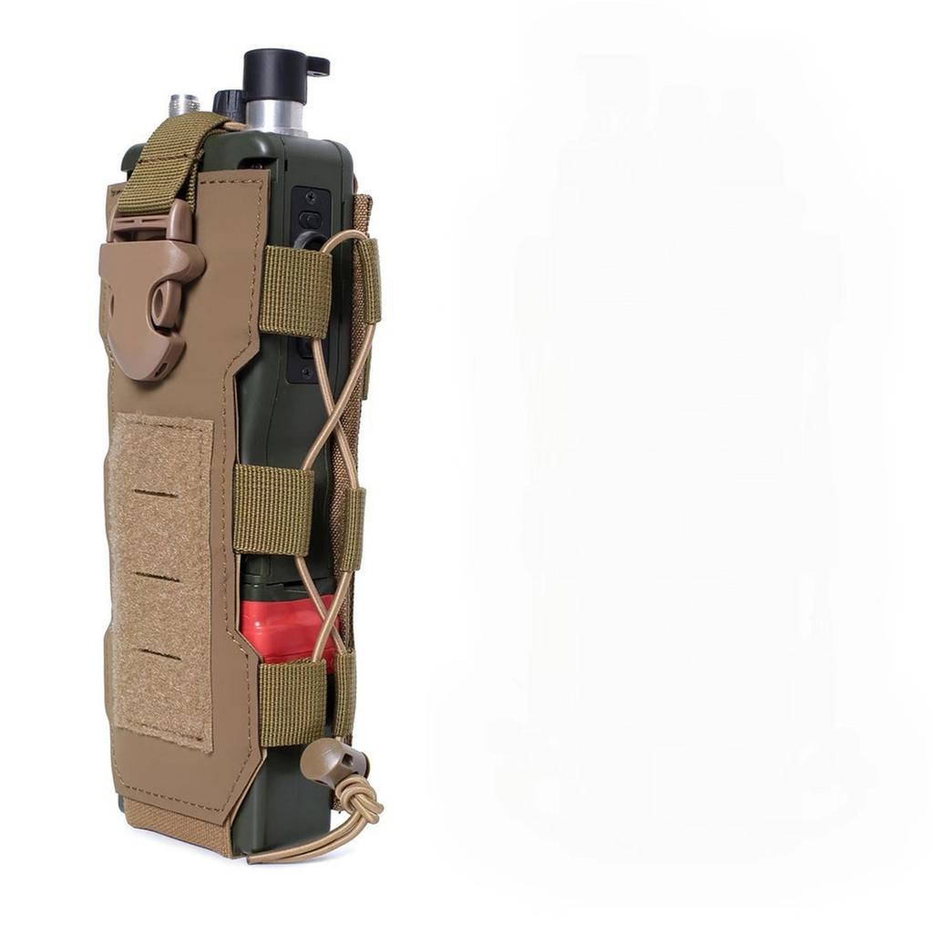 Molle Pouch Water Bottle Bag Holster Outdoor Camping Hunting Drawstring Bottle Kettle Holder Carrier Pouch