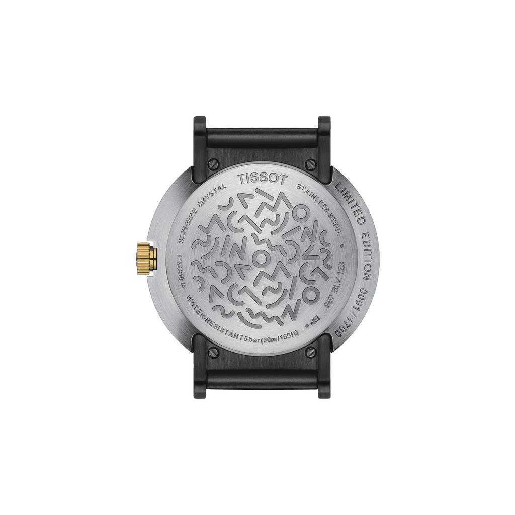 Tissot Orologio da polso da uomo alla moda con quadrante bianca T134.210.27.011.00