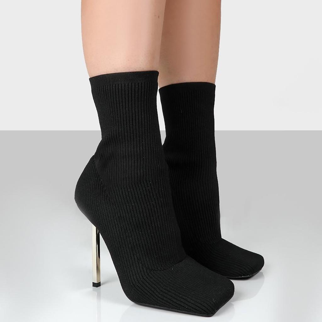 Botas de mujer Retro Stretch Knit Boots Calcetines Botas Color sólido Botas  bajas comprar a buen precio — entrega gratuita, reseñas reales con fotos —  Joom