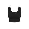 Womens Yoga Sports Bra Seamless Shockproof Tank Top With Built-in Pads Fitness Gym Workout
