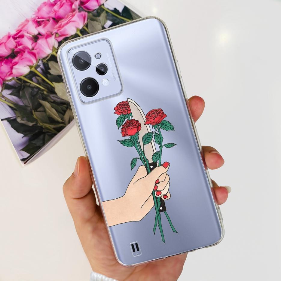 For Realme C31 Case RMX3501 New Fashion Painted Cover Soft Slim Phone Case For Realme C31 C 31 RealmeC31 Back Cover Fundas Coque